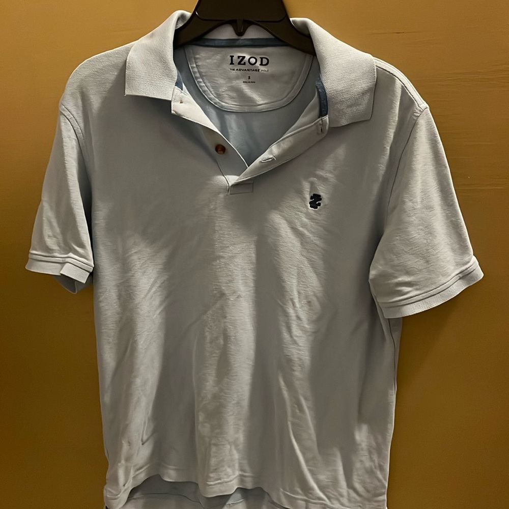 Men’s light blue Izod Polo Size Smal